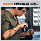 Premium Magnetic Torx Screwdriver Set - Tamper Proof Star Key, S2 Steel, comfortable grip, organized storage in cloth bag.