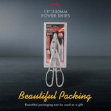 Heavy Duty 13-Inch Metal Sheet Cutter with High-Carbon Blades for Cutting Tin, Copper, and Aluminium