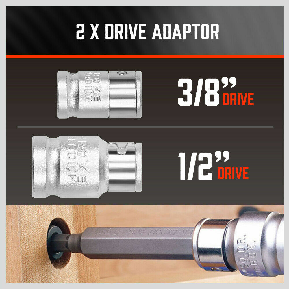 36-Piece Hex Bit Socket Set with S2 Steel Bits. Premium materials. Rugged strength. Versatile and organized. Ideal for repairs.