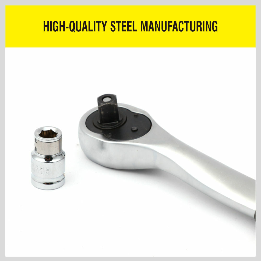 Complete 15-Piece Torx Bit Set with Long and Short Bits, 1/2" Drive CR-V, in Durable Storage Case