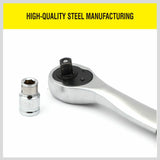 Complete 15-Piece Torx Bit Set with Long and Short Bits, 1/2" Drive CR-V, in Durable Storage Case