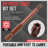 High-Precision Torx Bit Set for Screwdrivers and Drills