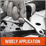 Durable 32-Piece Chrome Vanadium Steel Wrench Set with Mirror Polish Finish