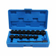 SEDY 17Pc Clutch Alignment Tool Kit with various pilot bearing and clutch plate adaptors