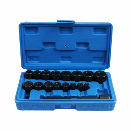 SEDY 17Pc Clutch Alignment Tool Kit with various pilot bearing and clutch plate adaptors