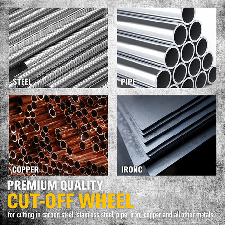 12-Pack of 4.5-Inch 115mm Angle Grinder Cutting Discs, Thin Cut Off Wheels for Steel and Metal, 13300 RPM Max