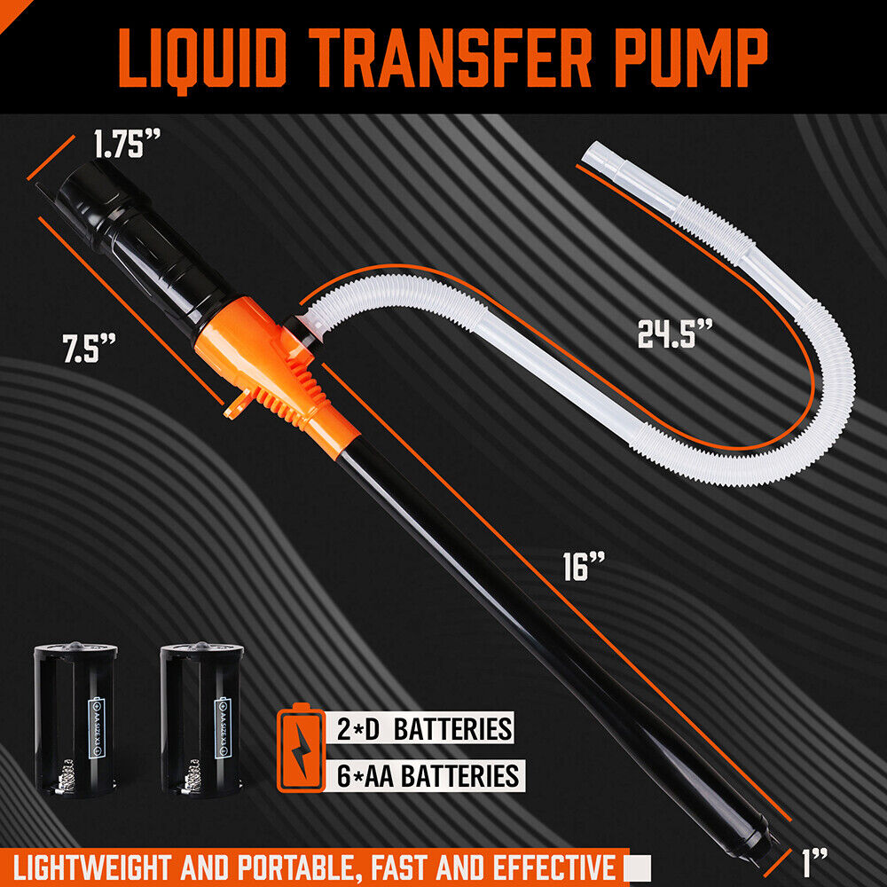 Portable Electric Oil Extractor Pump - Fast and efficient fluid transfer for versatile applications.