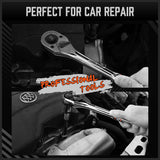 HORUSDY 6Pcs Mini Ratchet Spanner Set