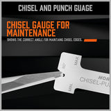 Comprehensive 28-Piece Punch and Chisel Tool Set in Chrome Vanadium Steel