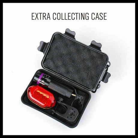 LED Bicycle Front Headlight and Rear Tail Flashlight Set for Nighttime Cycling Safety