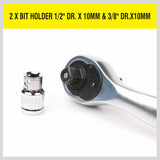 Complete 15-Piece Torx Bit Set with Long and Short Bits, 1/2" Drive CR-V, in Durable Storage Case