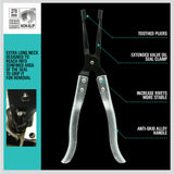 High-Quality Manganese Steel Engine Valve Stem Oil Seal Pliers for Efficient Removal and Installation in Engines
