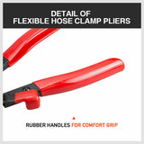 Heavy-Duty 24-Inch Hose Clamp Pliers with Flexible Cable for Hard-to-Reach Areas
