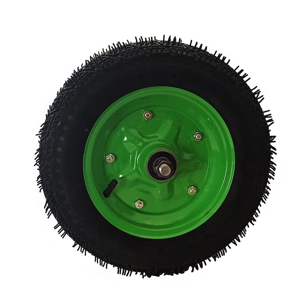 Heavy Duty 13-inch Pneumatic Wheels with 20mm Bore and Metal Rim for Trolleys and Wheelbarrows