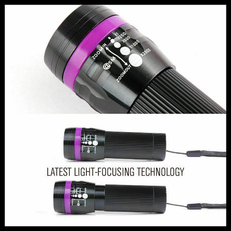 LED Bicycle Front Headlight and Rear Tail Flashlight Set for Nighttime Cycling Safety