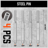 Versatile 22-Piece Hammer and Punch Set with Copper, Plastic, and Brass Heads