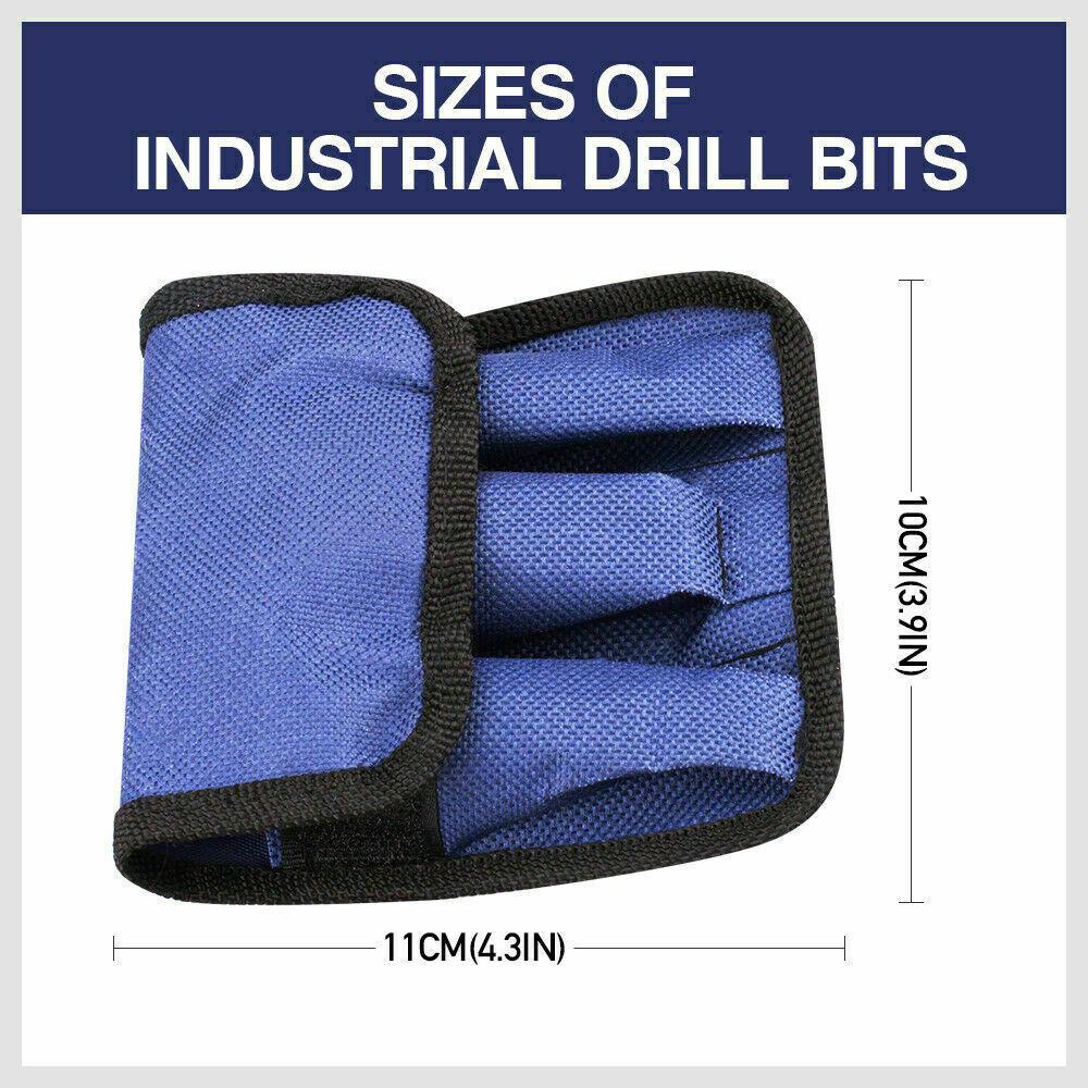  Set of HSS Steel Step Cone Drill Bits