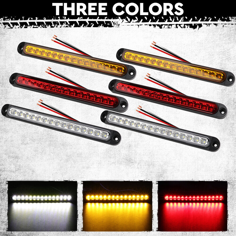 HORUSDY 6Pc 15 LED Tail Lights