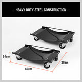 Set of 4 Heavy Duty Wheel Dolly for car and vehicle positioning