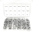 Comprehensive 150-Piece Wing Nut Assortment Kit with Zinc-Plated Steel Butterfly Nuts