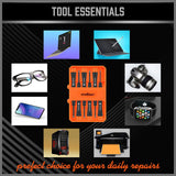 6Pc Precision Screwdriver Kit for Electronic Repairs - Includes Phillips & Slotted Drivers with Magnetic Tips and Storage Case