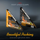 Durable 90° Degree Corner Clamp in Aluminium Alloy - Versatile for Welding, Woodworking, and DIY Projects with Quick Release Feature