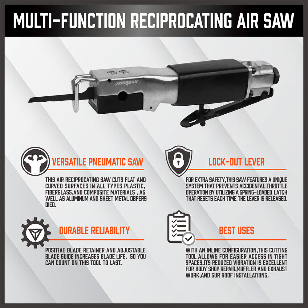 Pneumatic Reciprocating Hack Saw Air Cut Off Tool