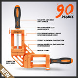 Durable 90° Degree Corner Clamp in Aluminium Alloy - Versatile for Welding, Woodworking, and DIY Projects with Quick Release Feature