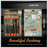 Versatile 26-Piece Precision Screwdriver Set with Magnetic Pickup Tool and Multiple Bit Types
