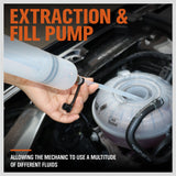 500cc Reliable Manual Fluid Extractor Pump - Versatile, durable, and safe for extracting and transferring fluids.