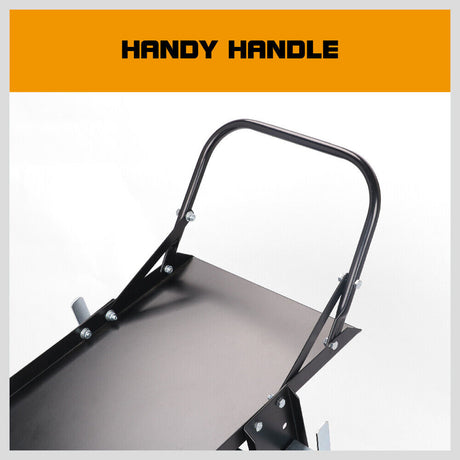 Sturdy 3-Tier Welding Trolley with Gas Tank Storage, Twin Tank Chains, and Solid Rubber Wheels