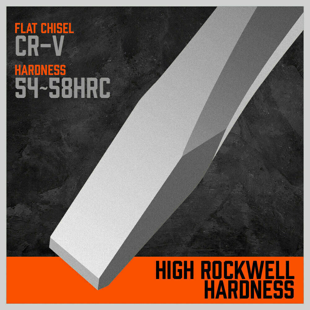 16-piece punch and chisel set including pin punches, tapered punches, cold chisels, center punches, and a gauge, all neatly rolled in a pouch