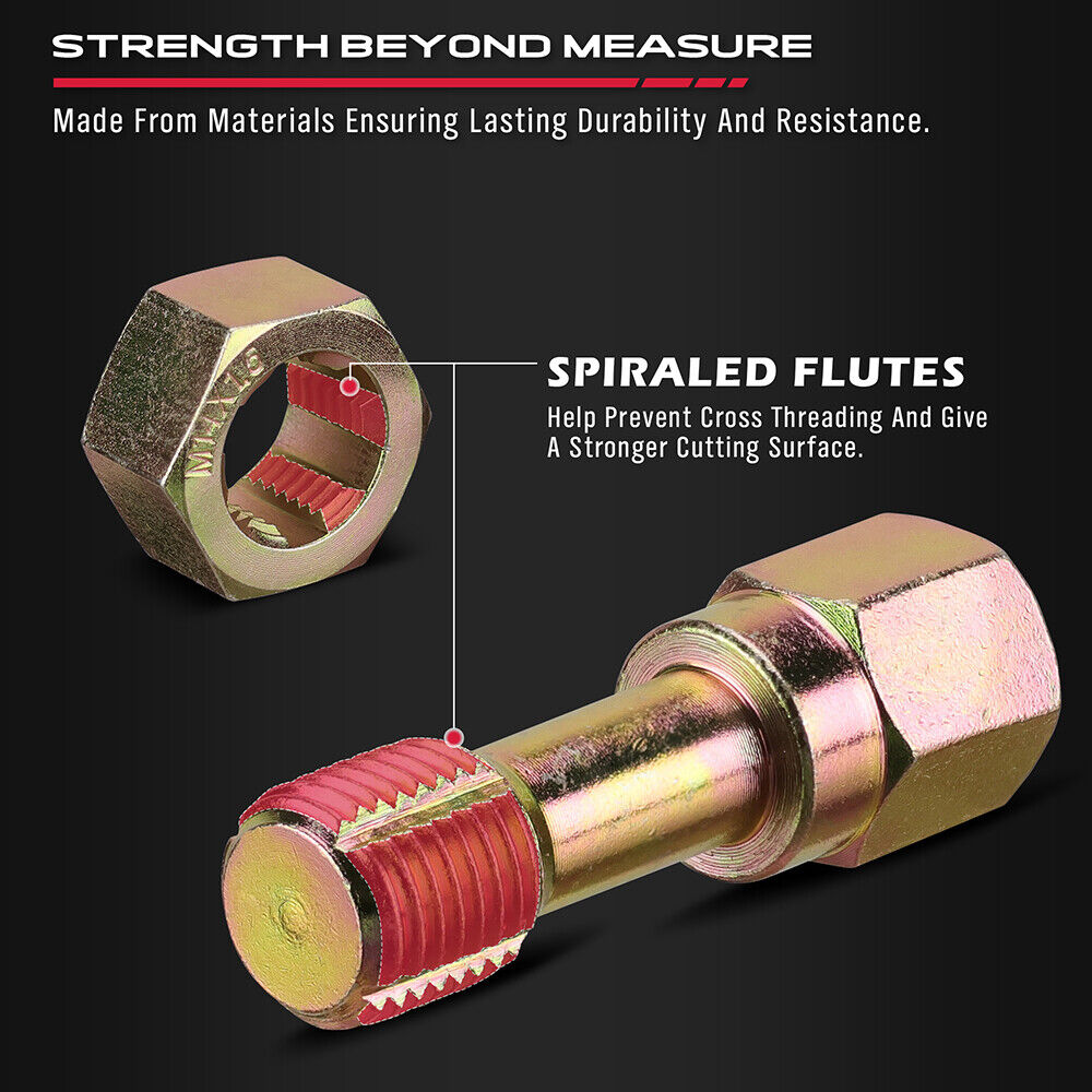 49-Piece Comprehensive Thread Repair and Chaser Tool Set - Master Reth ...