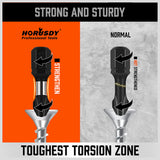 Comprehensive 34Pc Impact Screwdriver and Nut Driver Bit Set with Quick Release