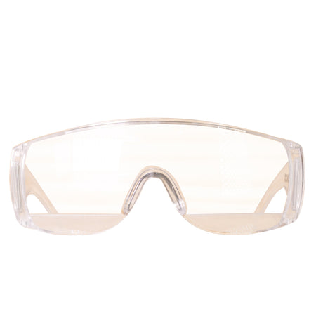 INGCO Safety Glasses for Work Protection - Dust Proof, Clear, UV Protection, Meets ANSI Z87.1 and CE EN166 Standards