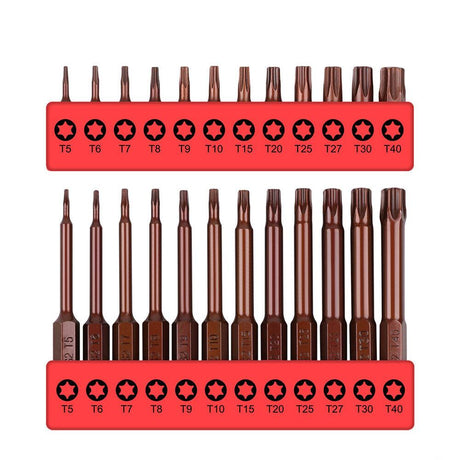 High-Precision Torx Bit Set for Screwdrivers and Drills