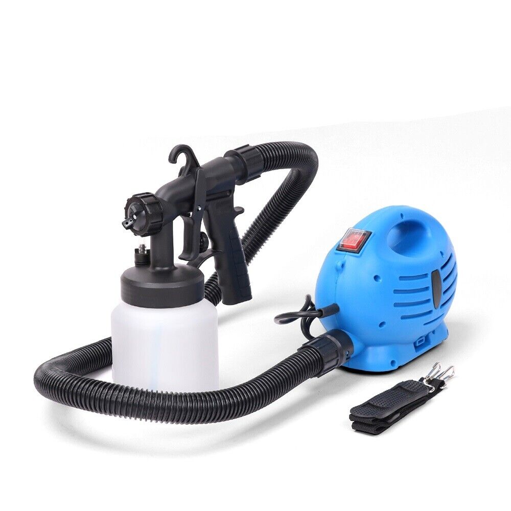 Electric Paint Sprayer Gun 650W with 800mL Container and 1.5m Flexible Hose, Ideal for DIY Projects