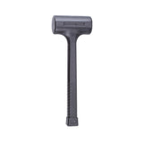 Durable 2/3LB dead blow rubber mallet hammer with a one-piece molded design and soft grip handle for automotive repairs