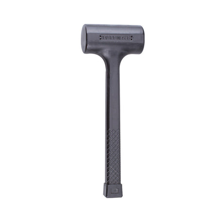 Durable 2/3LB dead blow rubber mallet hammer with a one-piece molded design and soft grip handle for automotive repairs