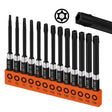 13-Piece Magnetic Torx Screwdriver Bit Set - Tamper Proof Security, High Precision, Versatile Compatibility.