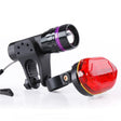 LED Bicycle Front Headlight and Rear Tail Flashlight Set for Nighttime Cycling Safety