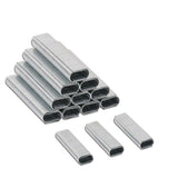 Box of 3000 Silver U-Type Staples, 12mm Depth for Stapler Gun, Woodworking Essentials