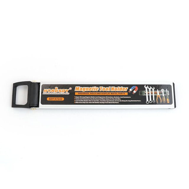 Strong Magnetic Tool Holder, sized 250mm x 50mm, suitable for storing kitchen knives, spoons, forks, or workshop tools. Features high-strength magnetic strips for wall mounting, offering a convenient and easy storage solution