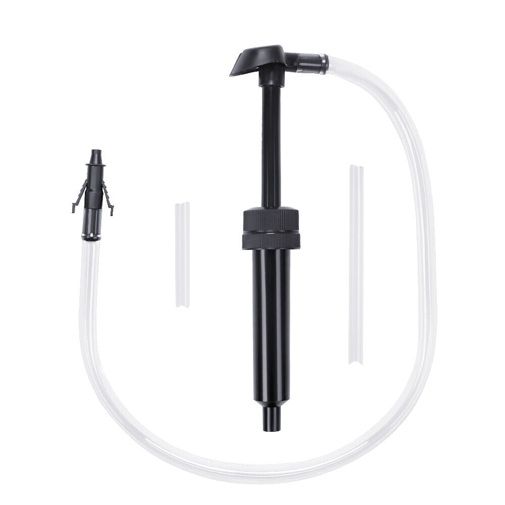 Durable Fluid Transfer Hand Pump for Efficiently Refilling and Siphoning Oil, Water, Gasoline, and Antifreeze in Various Vehicles