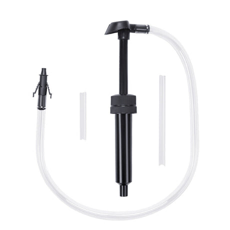Durable Fluid Transfer Hand Pump for Efficiently Refilling and Siphoning Oil, Water, Gasoline, and Antifreeze in Various Vehicles