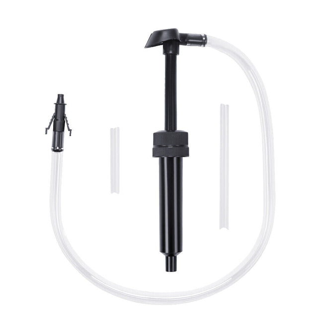 Durable Fluid Transfer Hand Pump for Efficiently Refilling and Siphoning Oil, Water, Gasoline, and Antifreeze in Various Vehicles