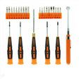 Versatile 26-Piece Precision Screwdriver Set with Magnetic Pickup Tool and Multiple Bit Types