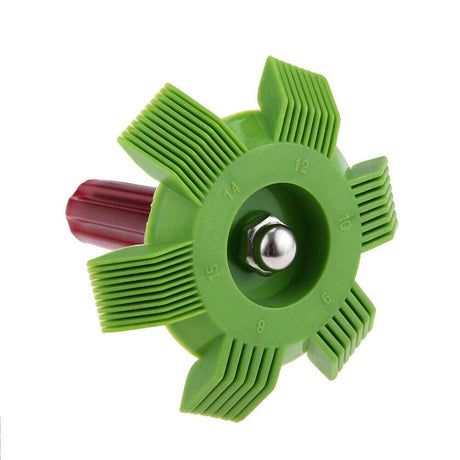 Multi-Use 6-in-1 Fin Comb Straightener Tool for HVAC, Automotive A/C, Radiators - Effective for 8-15mm Fins